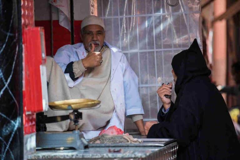 Propina en Marruecos