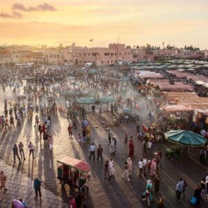 Itinerario plaza Marrakech