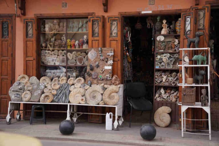 Se pueden comprar fósiles en Marruecos