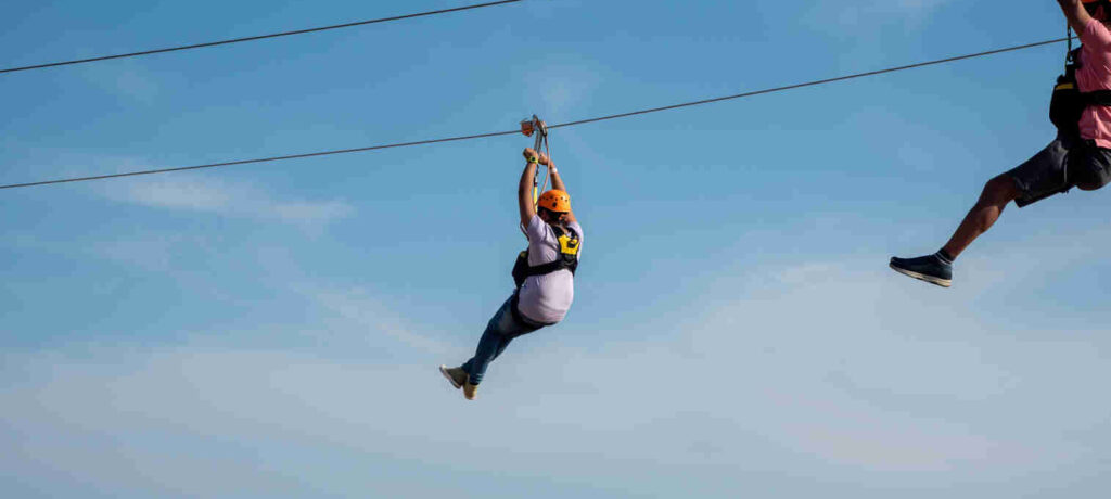 Tirolinas en Marruecos