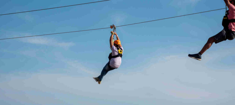 Tirolinas en Marruecos