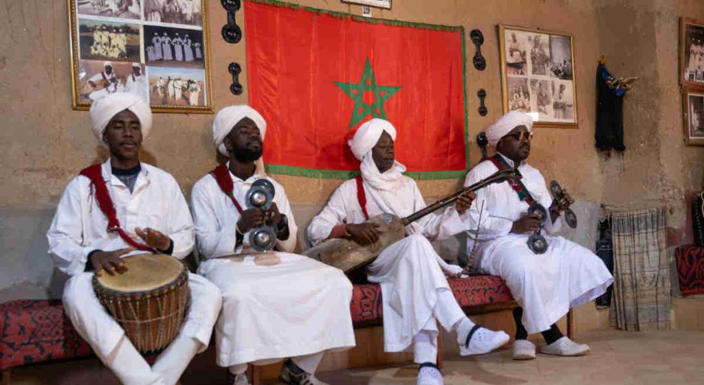 Espectáculo de música gnawa